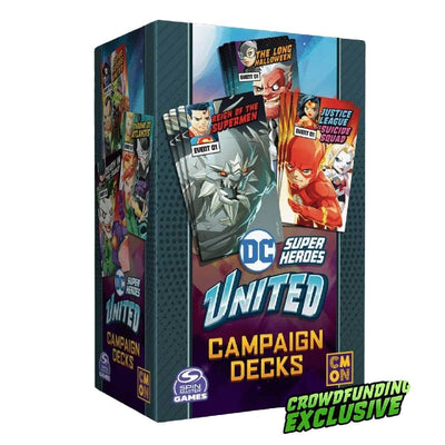 DC Super Heroes United: Conqueror Gameplay All-In Pledge (Ειδικό Kickstarter Pre-Order) Επιτραπέζιο παιχνίδι Kickstarter CMON KS001807A