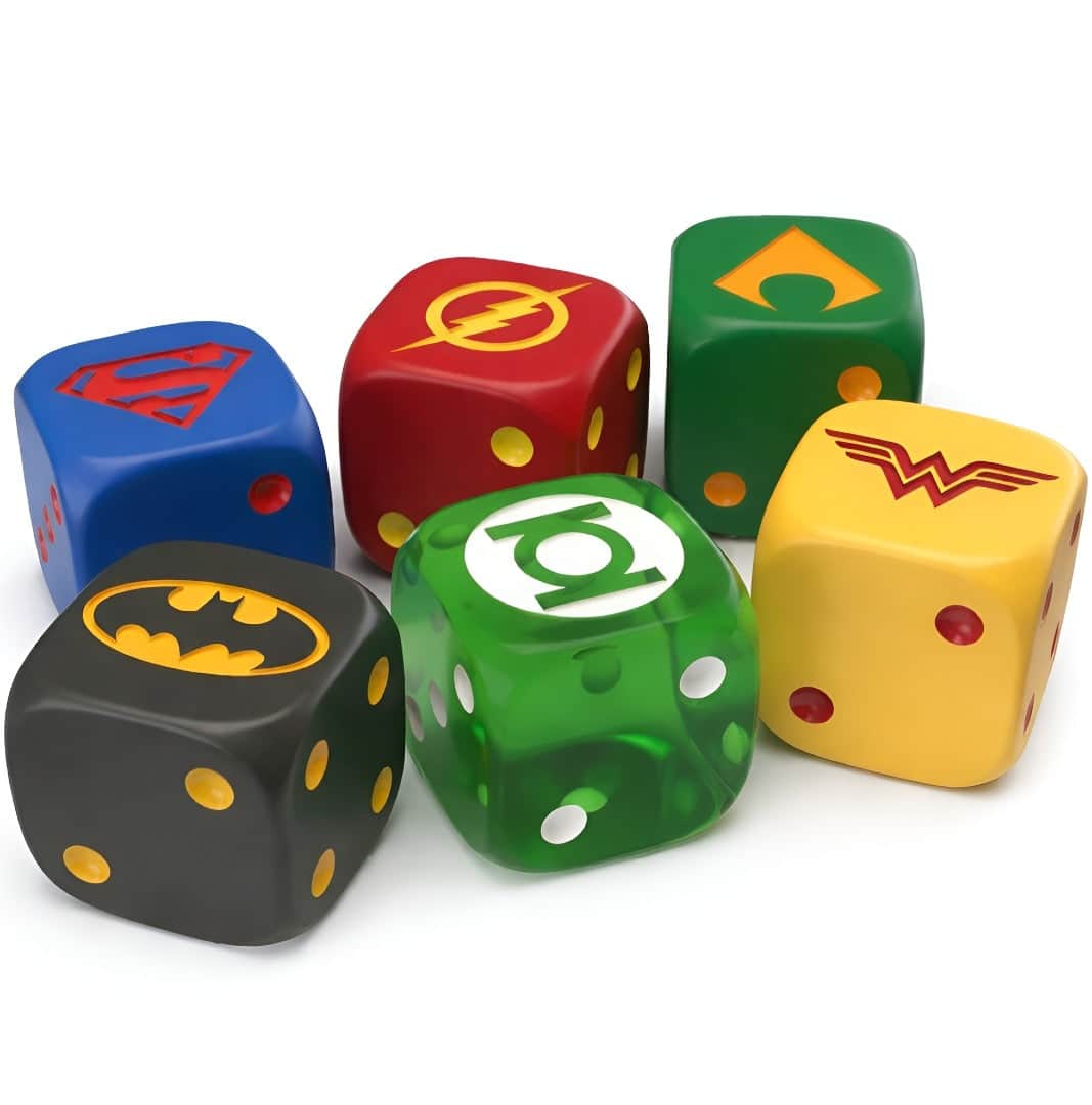 CMON DCeased: A Zombicide Game Justice Dice Set Kickstarter Board