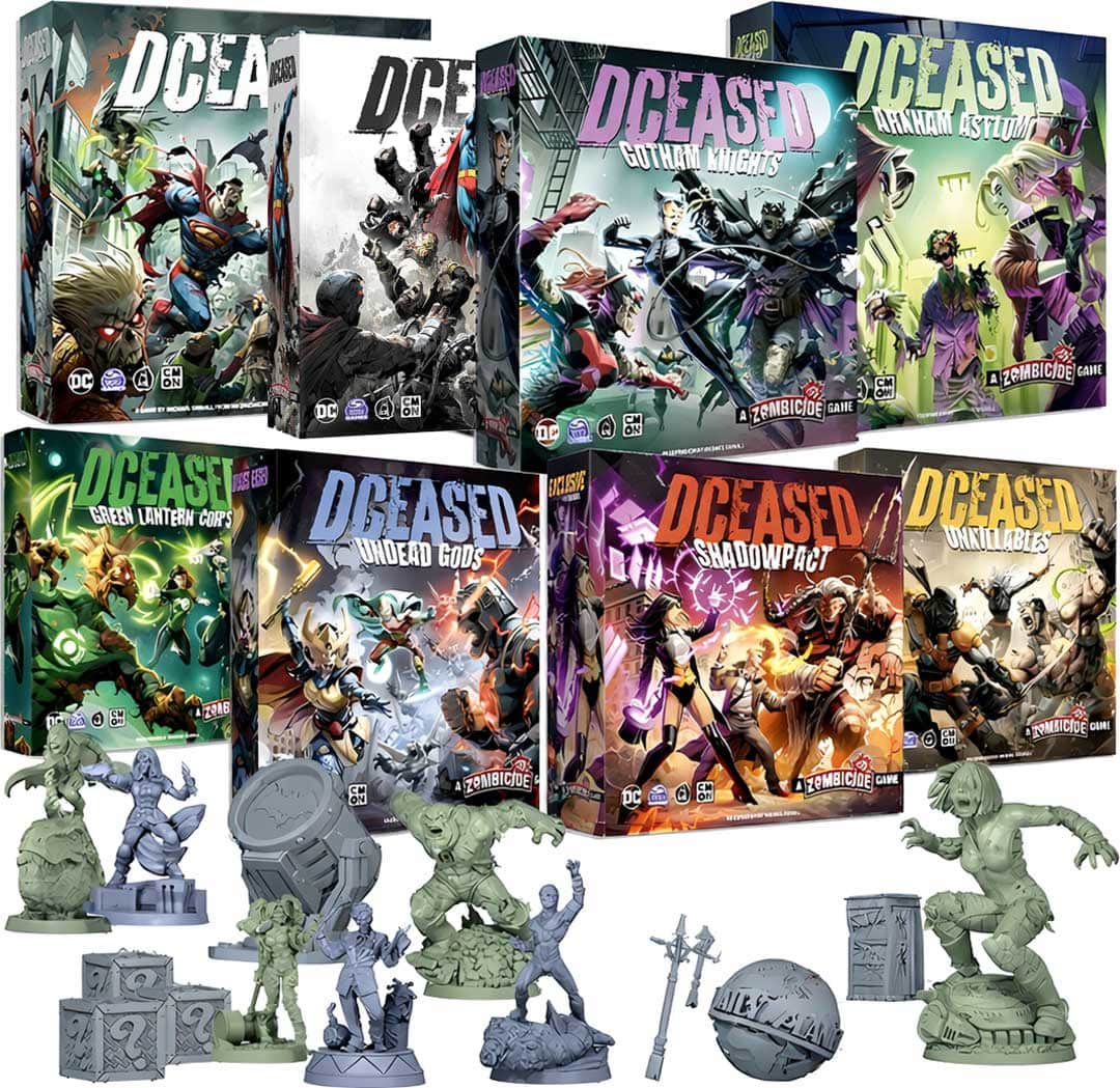 CMON DCeased: A Zombicide Game Omega Pledge Kickstarter Board Game