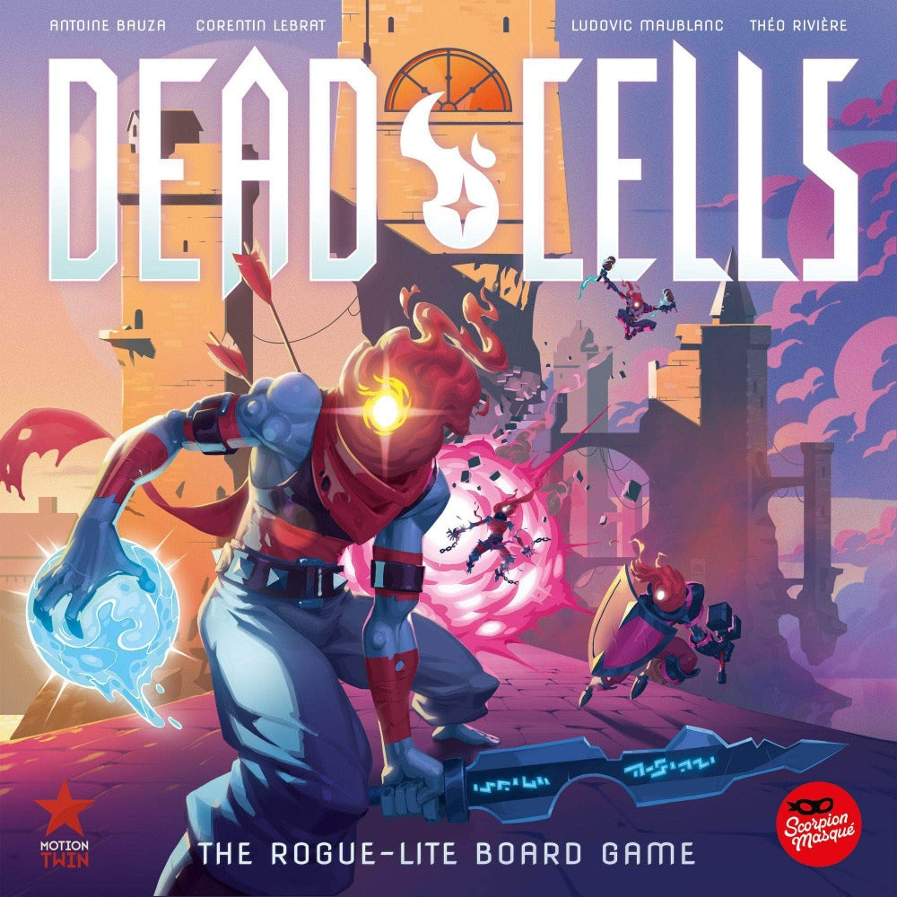 Cellules Dead: The Rogue-Lite Board Game Collector's Pledge (Kickstarter Précommande spéciale) Game de société Kickstarter Scorpion Masque KS001490A