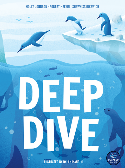 Deep Dive：核心游戏捆绑包（Kickstarter 预购特别） Kickstarter 棋盘游戏 Flatout Games KS001449A