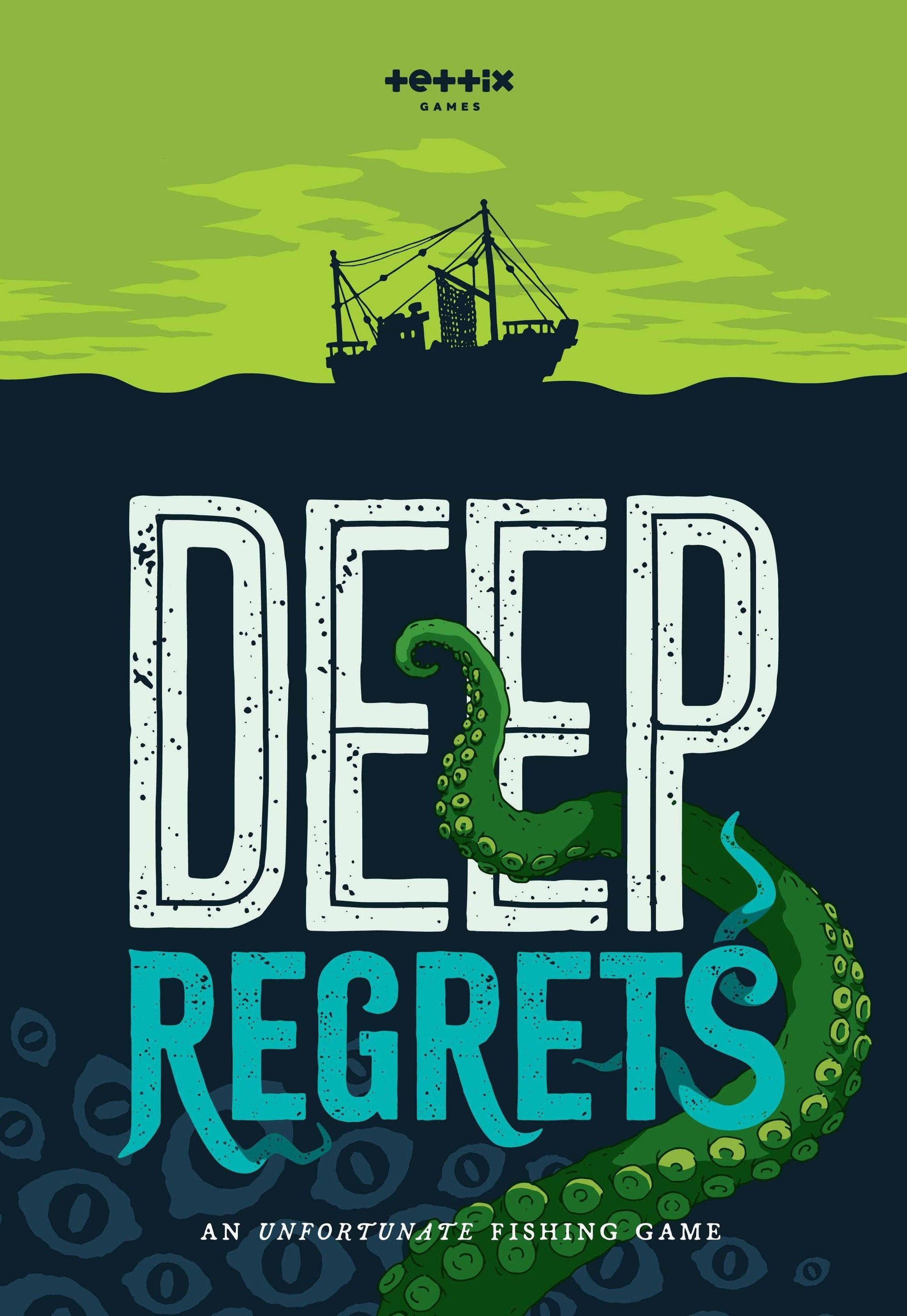 Deep Regrets: All The Regrets All-In Pledge (Kickstarter Pre-Order Special) Kickstarter Board Game Tettix Games KS001979A