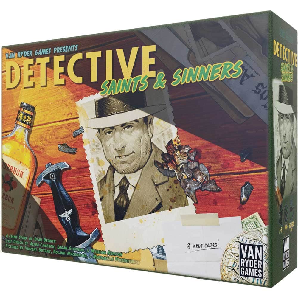 Detective City of Angels: Άγιοι και αμαρτωλοί (Kickstarter Pre-Order Special) Kickstarter Board Game Expansion Van Ryder Games KS001469A