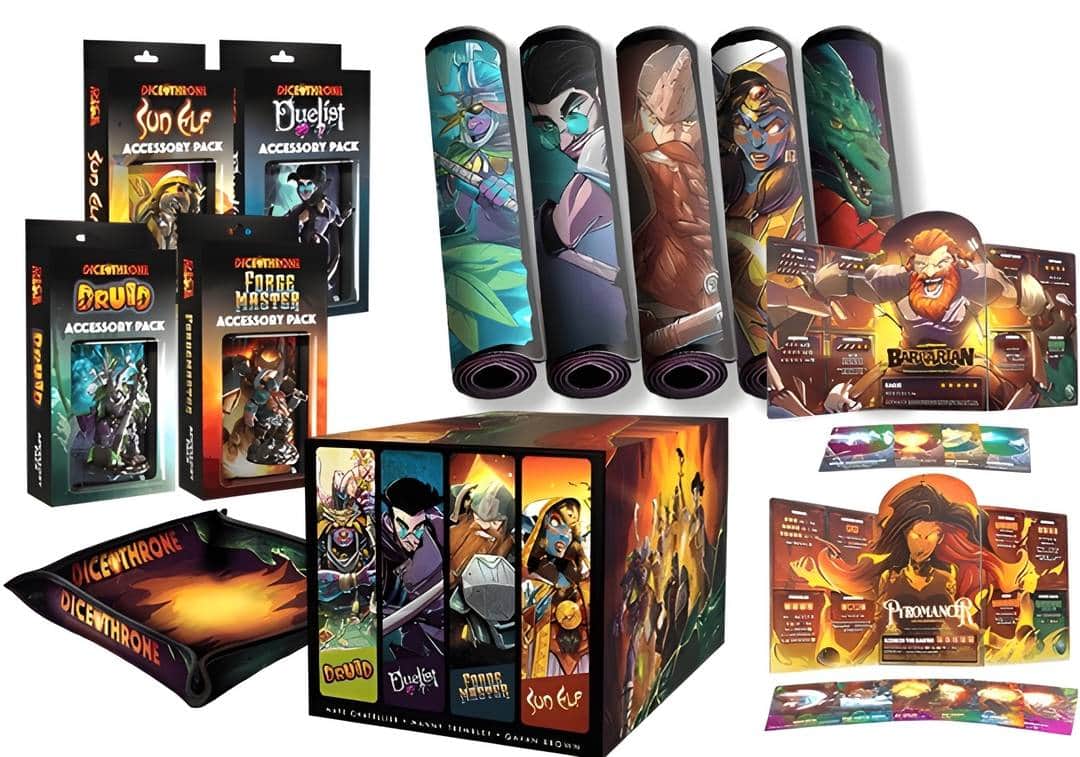 Dice Throne: Vanguard All-In Pledge (Kickstarter Pre-Order Special) Kickstarter Board Game Dice Throne KS002048A