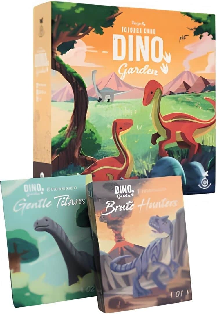 Dino Garden: All-In Bundle (Kickstarter Pre-Order Special) Kickstarter Board Game Uchibacoya KS002049A