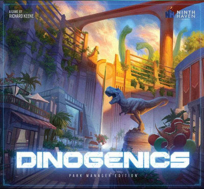 Dinogenics: New Arrivals Complete Park Pledge (קיקסטארטר מיוחד בהזמנה מוקדמת) משחק לוח Kickstarter Ninth Haven Games KS001896A