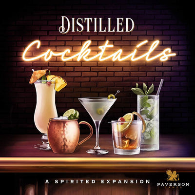 Distilled: Cocktails Collectors Cask Barrell Proof Edition (Kickstarter Pre-Order Special) Kickstarter Board Game Expansion Paverson Games KS002051A