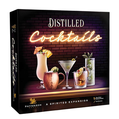 Distilled: Cocktails Collectors Cask Barrell Proof Edition (Kickstarter Pre-Order Special) Kickstarter Board Game Expansion Paverson Games KS002051A