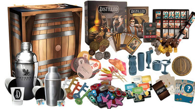 Distilled: The Distillery Inheritance All-In Pledge (Kickstarter Pre-Order Special) Kickstarter Board Game Paverson Games KS002052A