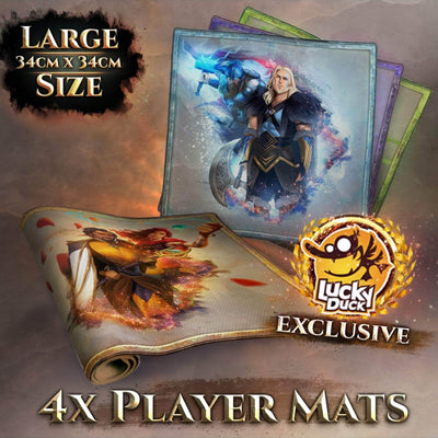 Divinus:万神殿全in Pledge Bundle(Kickstarter预订版)Kickstarter棋盘游戏 Lucky Duck Games KS001220A