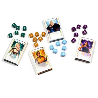 Divinus:万神殿全in Pledge Bundle(Kickstarter预订版)Kickstarter棋盘游戏 Lucky Duck Games KS001220A