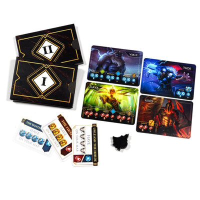 Divinus:万神殿全in Pledge Bundle(Kickstarter预订版)Kickstarter棋盘游戏 Lucky Duck Games KS001220A