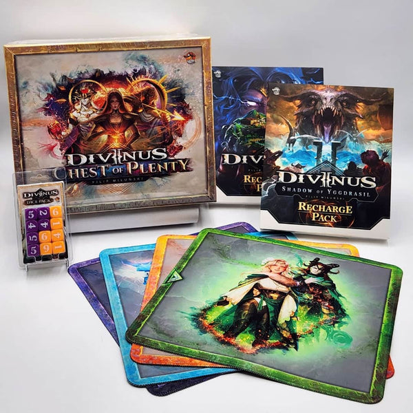 Divinus: Pantheon All-In Pledge Kickstarter Board Game by Lucky Duck ...