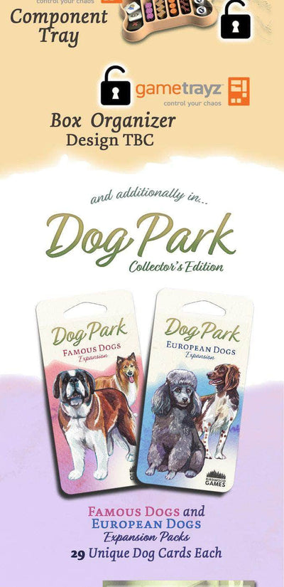 Dog Park Collector&#39;s Edition -paketti (Kickstarter Preder Tilaus Special) Kickstarter Board Game Birdwood Games 5070000321110 KS001130A