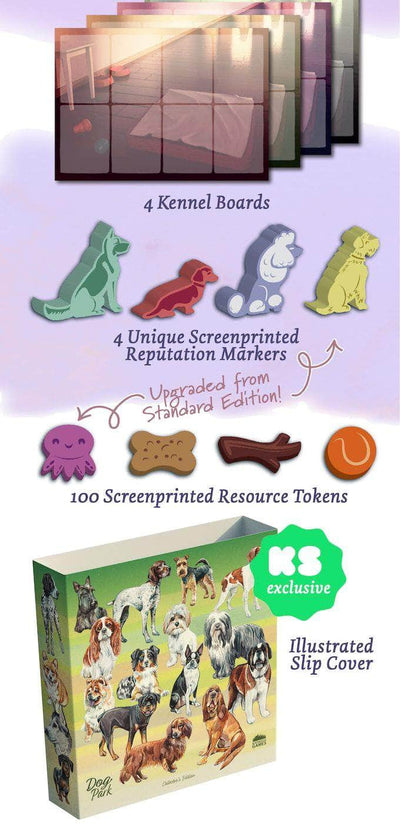 Dog Park Collector&#39;s Edition Pakiet (Kickstarter w przedsprzedaży Special) Kickstarter Game Birdwood Games 5070000321110 KS001130A