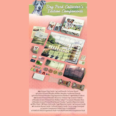 حزمة إصدار Dog Park Collector&#39;s (الطلب المسبق الخاص بـ Kickstarter) لعبة Kickstarter Board Birdwood Games 5070000321110 KS001130A