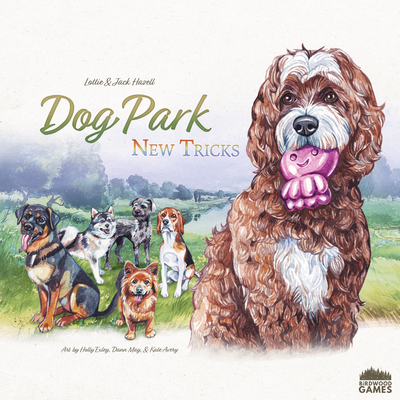 Dog Park: Uusia temppuja plus maailman koirat (Kickstarter ennakkotilaus) Kickstarter Board Game -laajennus Birdwood Games KS001491a