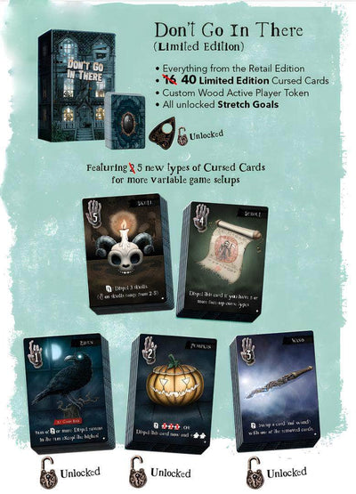 Gehen Sie nicht dort hinein: Limited Edition (Kickstarter Vorbestellungsspecial) Kickstarter Board Game Road To Infamy Games KS001645a