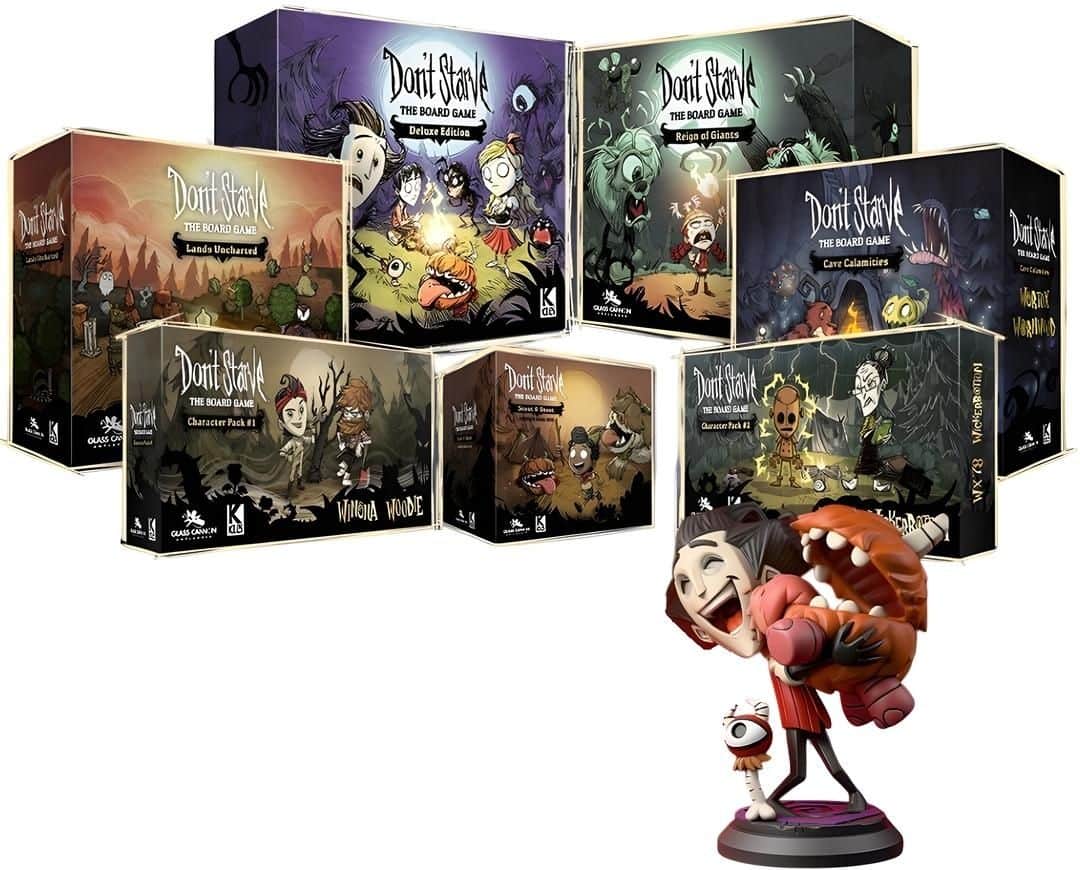 Don’t Starve: The Board Game Gameplay All-In Pledge with Miniatures (Kickstarter Pre-Order Special) Kickstarter Board Game Glass Cannon KS002053A