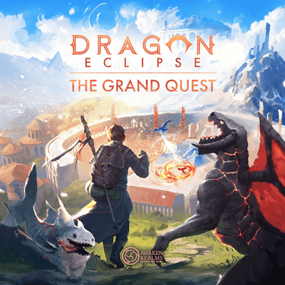 Dragon Eclipse：Grand Quest 錦標賽冠軍誓言捆綁包（Kickstarter 預購特別）Kickstarter 棋盤遊戲 Awaken Realms KS002088A