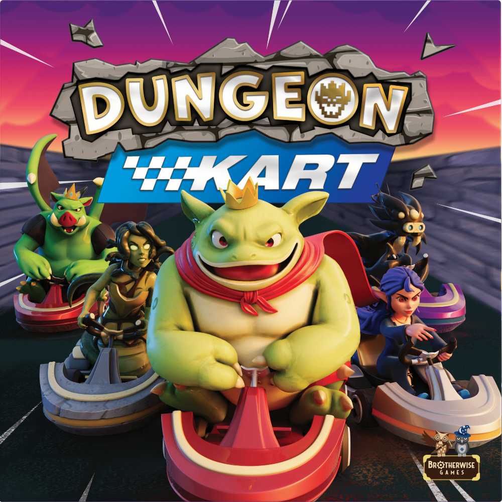Dungeon Kart: Gold Tier (Kickstarter förbeställning Special) Kickstarter brädspel Brotherwise Games KS001542A