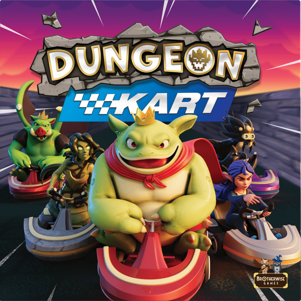 Dungeon Kart: Gold Tier (Kickstarter forudbestilling Special) Kickstarter Board Game Brotherwise Games KS001542A