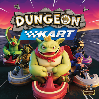 Dungeon Kart: Gold Tier (Kickstarter forudbestilling Special) Kickstarter Board Game Brotherwise Games KS001542A