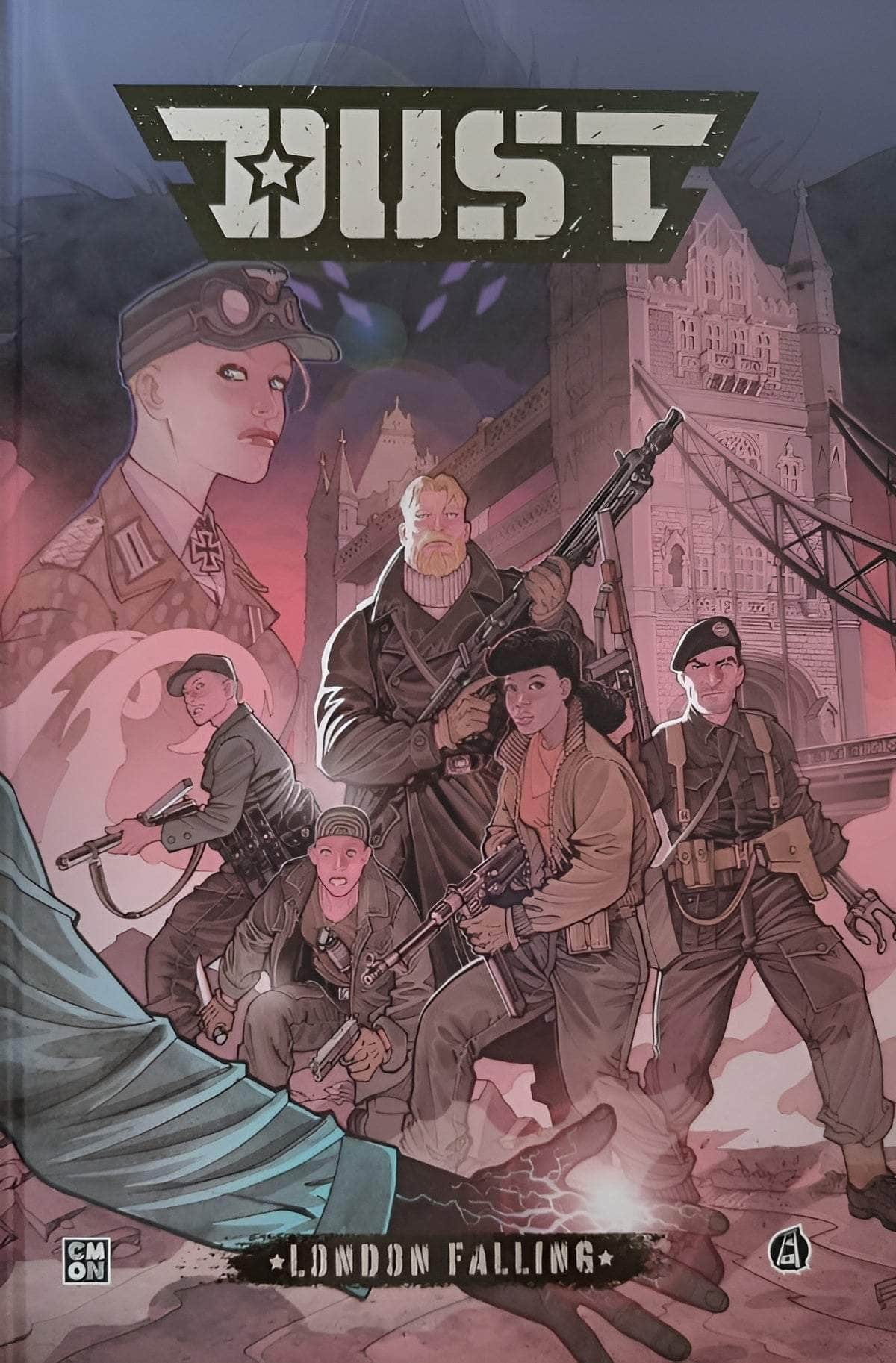 Dust: CMON Comics Vol. 2 London Falling Graphic Novel (Retail Pre-Order Edition) Retail Board Game Accessory CMON KS001994A