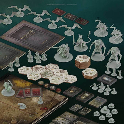 Elden Ring: Grafted King Gameplay All-In Pledge Kickstarter Board