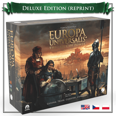 Europa Universalis: Deluxe Edition Gameplay Bundle (Kickstarter Pre-Order Special) เกมกระดาน Kickstarter Aegir Games KS001899A