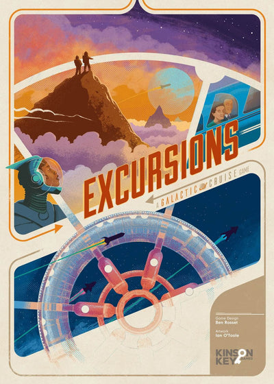 Excursões: Deluxe Edition All-In Pledge (Kickstarter Pré-encomenda Especial) Kickstarter Board Game Kinson Key Games KS002308A