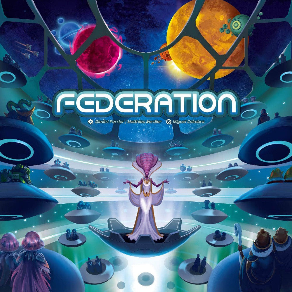 Föderation: Deluxe Edition (Retail Pre-Order Edition) Einzelhandelsbrettspiel Eagle Gryphon Games KS001492A