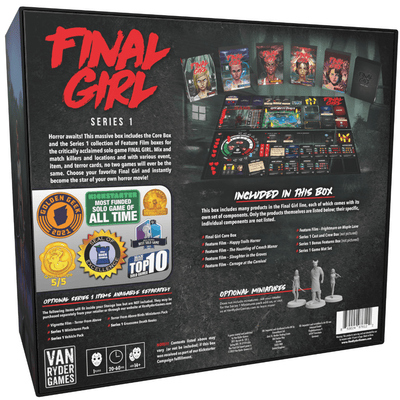 Final Girl: Storage Box [Sarja 1] Ding &amp; Dent (Kickstarter Special) Kickstarter Board Game -lisävaruste Van Ryder Games 685757264334 KS001369B
