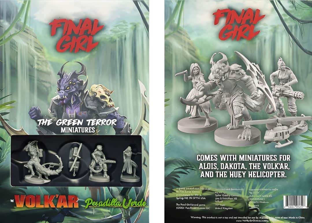 Final Girl: The Green Terror Miniatures [Series 4] Board Game by