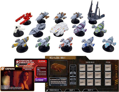 Firefly: A játék 10. évfordulója kiadás veterán pilóták frissítési készlet (kiskereskedelmi előrendelés) Kickstarter társasjáték-kiegészítés Gale Force 9 KS001588B