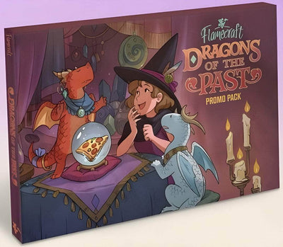 Flamecraft: Dragons &amp; Dragons Expansion Plus Dragons of the Aikaisempi promo-pakkaus (Kickstarterin ennakkotilaus) Kickstarter Board Game -laajennus Cardboard Alchemy KS001960A