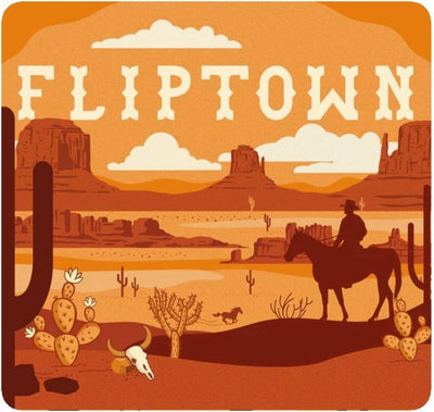 Fliptown: Mini-expansão Core Game Plus Outskirts e pacote de campanha Lone Gun Solo (especial de pré-encomenda do Kickstarter) Kickstarter Board Game Write Stuff Games KS002183A