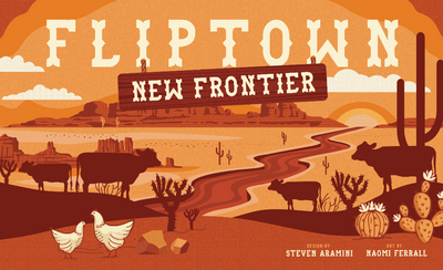 Fliptown: New Frontiers Plus Mini-Expansion Bundle (Kickstarter Pre-Order Special) Kickstarter Board Game Expansion Write Stuff Games KS002060A