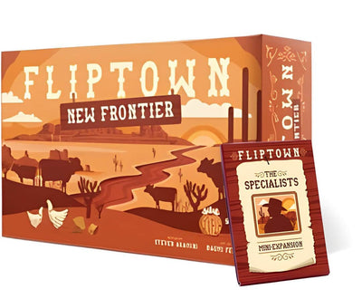 Fliptown: New Frontiers Plus Mini-Expansion Bundle (Kickstarter Pre-Order Special) Kickstarter Board Game Expansion Write Stuff Games KS002060A