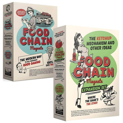 Food Chain Magnate: Collectors Pledge (Retail Pre-Order Edition) Kickstarter Board Game Lucky Duck Games KS001647A