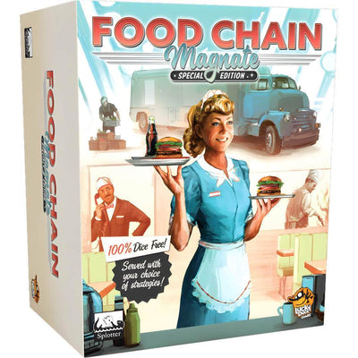 Food Chain Magnate: Collectors Pledge (Retail Pre-Order Edition) Kickstarter Board Game Lucky Duck Games KS001647A