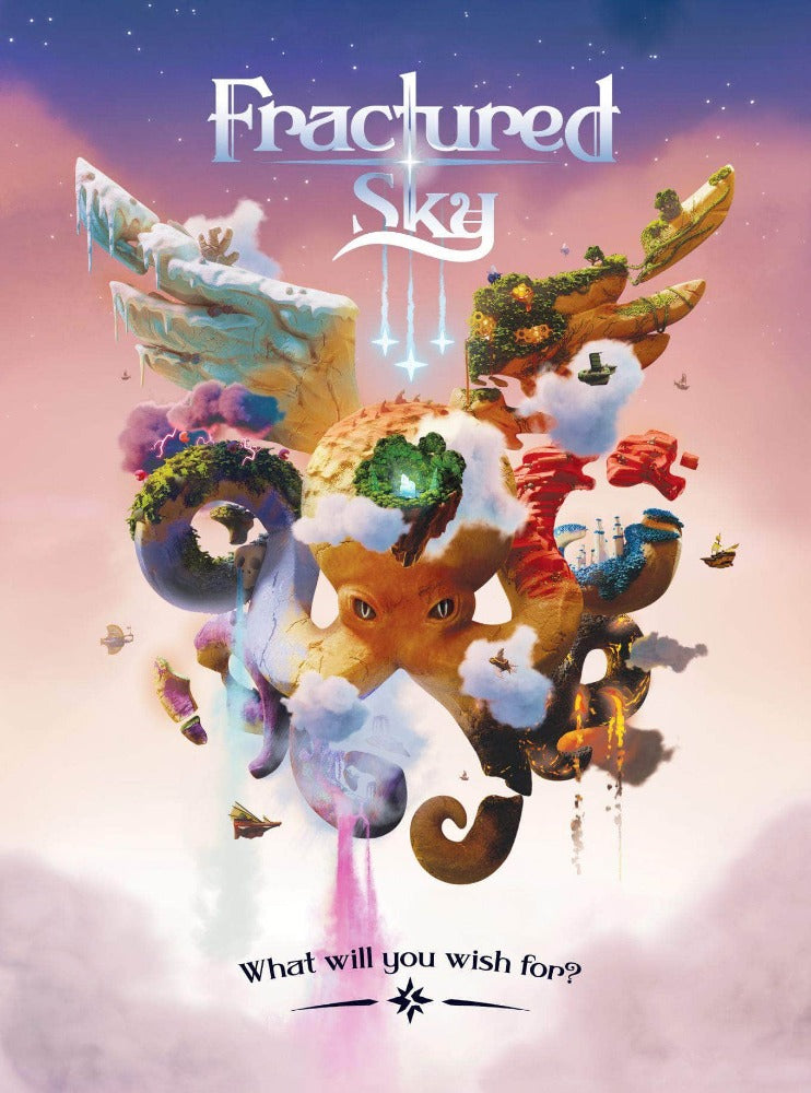 Sky fratturato: Super Deluxe Edition con pacchetto di carte lenticolari (Speciale pre-ordine Kickstarter) Kickstarter Board Game IV Studios KS001548A