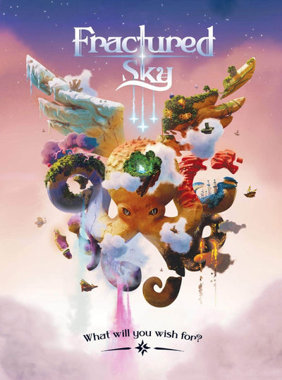 Fractured Sky：Lenticular Card Pack（Kickstarter Pre-Order Special）Kickstarterボードゲームを備えたSuper Deluxe Edition IV Studios KS001548A