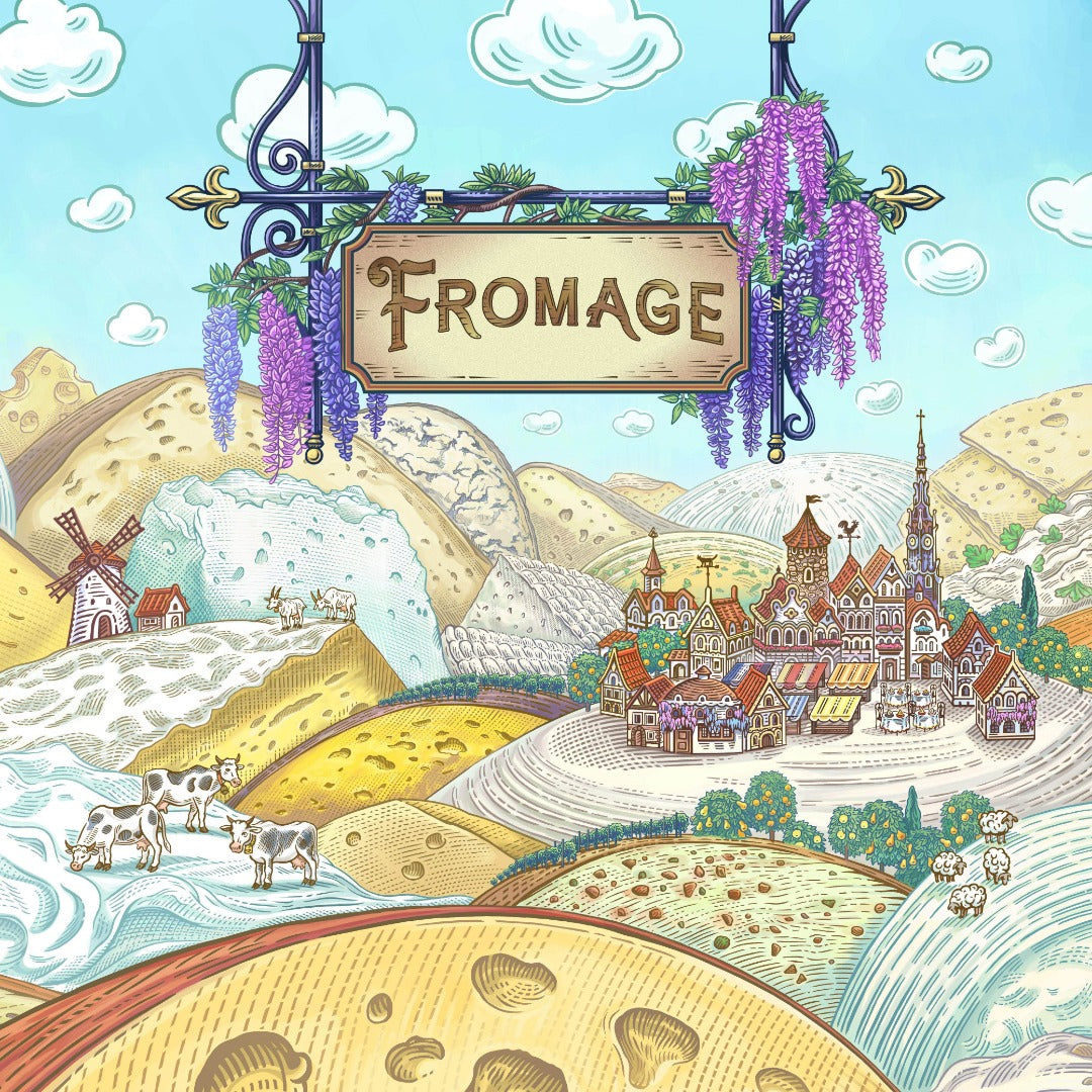 Fromage: Limited Edition (Kickstarter förbeställning Special) Kickstarter Board Game Road to Infamry Games KS001648A