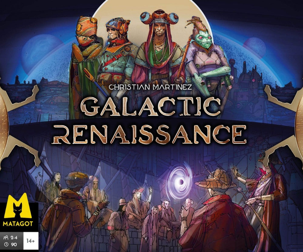 Galactic Renaissance: All-In Pledge Poledle (Kickstarter w przedsprzedaży Special) Kickstarter Game Matagot KS001439A