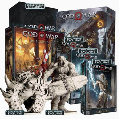 God of War: The Board Game Godhood Pledge (Kickstarter Pre-Order Special) Kickstarter Board Game CMON KS001782A