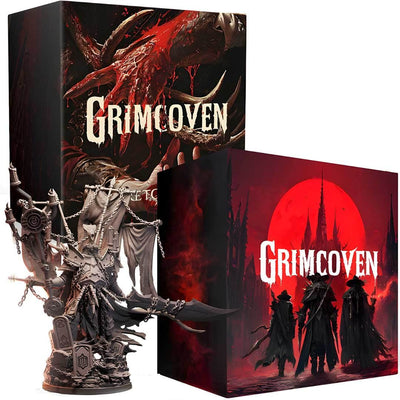 GrimCoven: especial de edición de edición con miniaturas (Kickstarter pre-pedido especial) Juego de mesa de Kickstarter Awaken Realms KS001799A