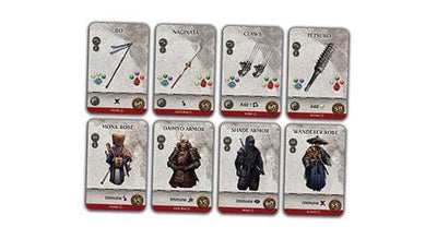 Harakiri: Blades of Honor - حزمة تعهد الشرف (الطلب المسبق الخاص بـ Kickstarter) لعبة Kickstarter Board Synergic Games KS001191A