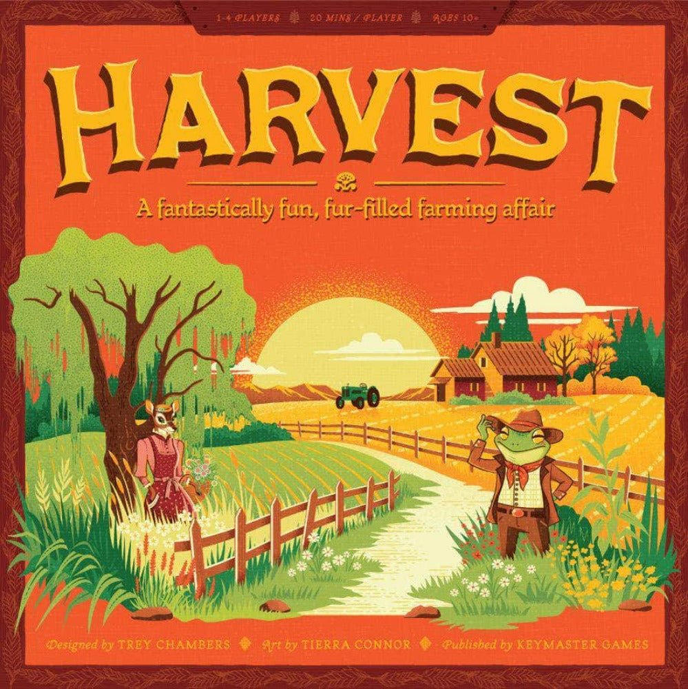 Harvest：大谷仓Tier Allin In-In-Deluxe Edition（Kickstarter预购特别节目）Kickstarter棋盘游戏 Keymaster Games KS001551A