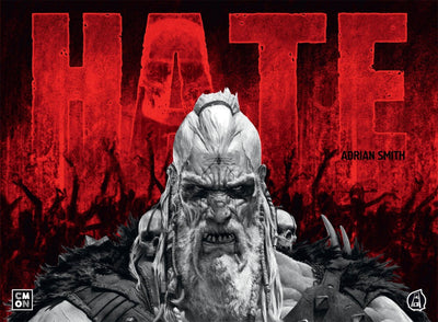 Hate: 3D Plated Plated (Kickstarter Pré-encomenda Especial) Acessório do jogo de tabuleiro Kickstarter CMON KS001650A